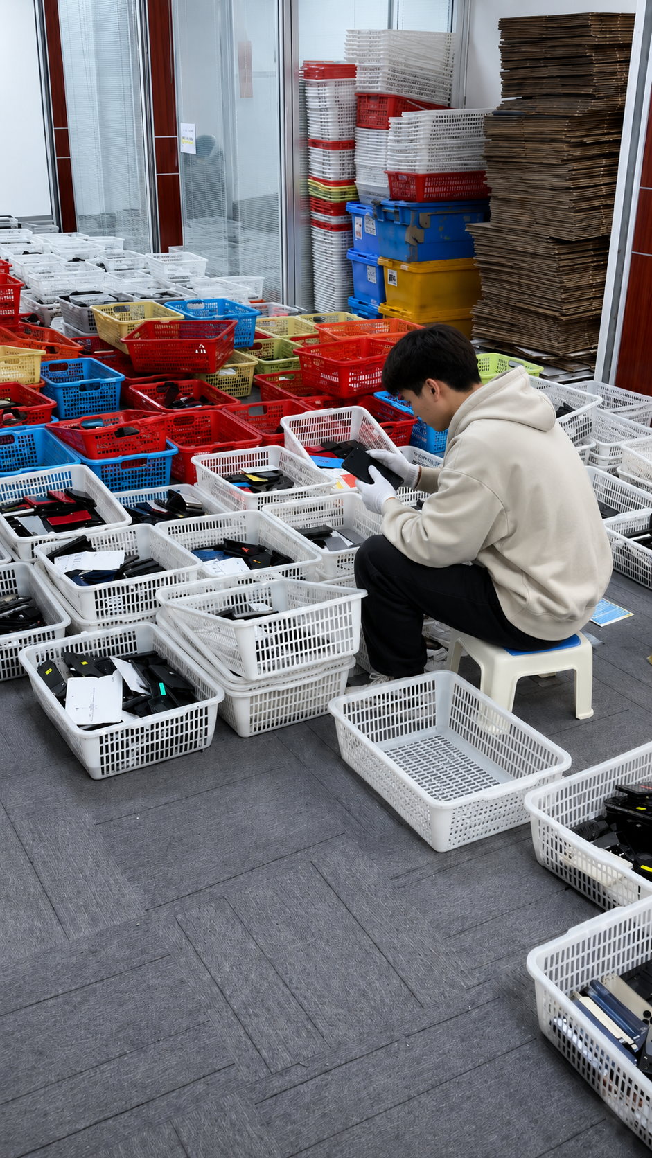 Used iPhone battery-health screen and charging test recorded separately from the device’s cosmetic grade