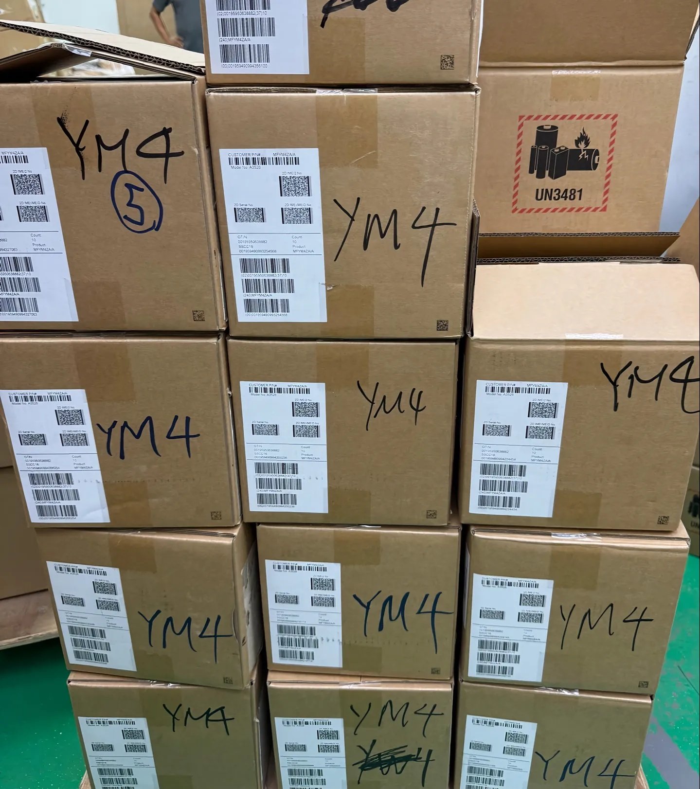 Used iPhones labelled with verified market configuration