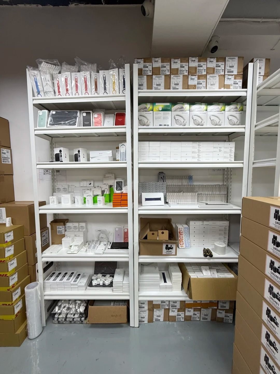 Organised used iPhone stock ready for retail and e-commerce buyers