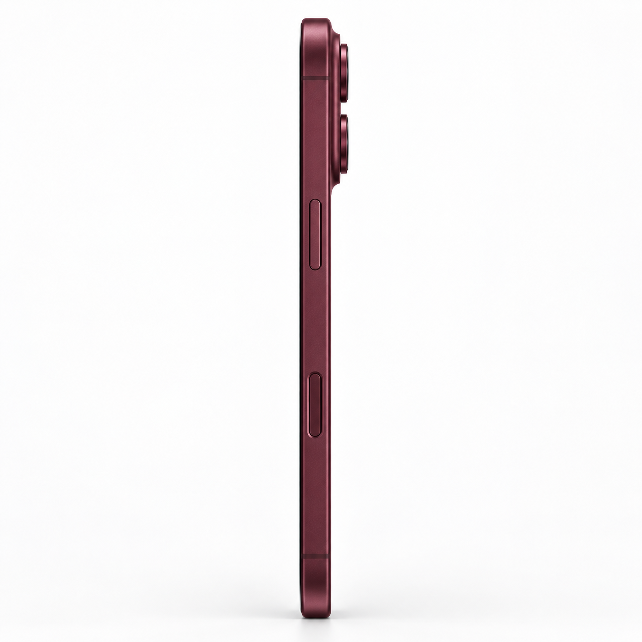 iPhone 18 Pro Burgundy side profile
